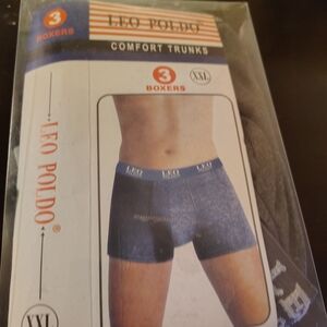 Blue Comfort Trunks - 3 Pack